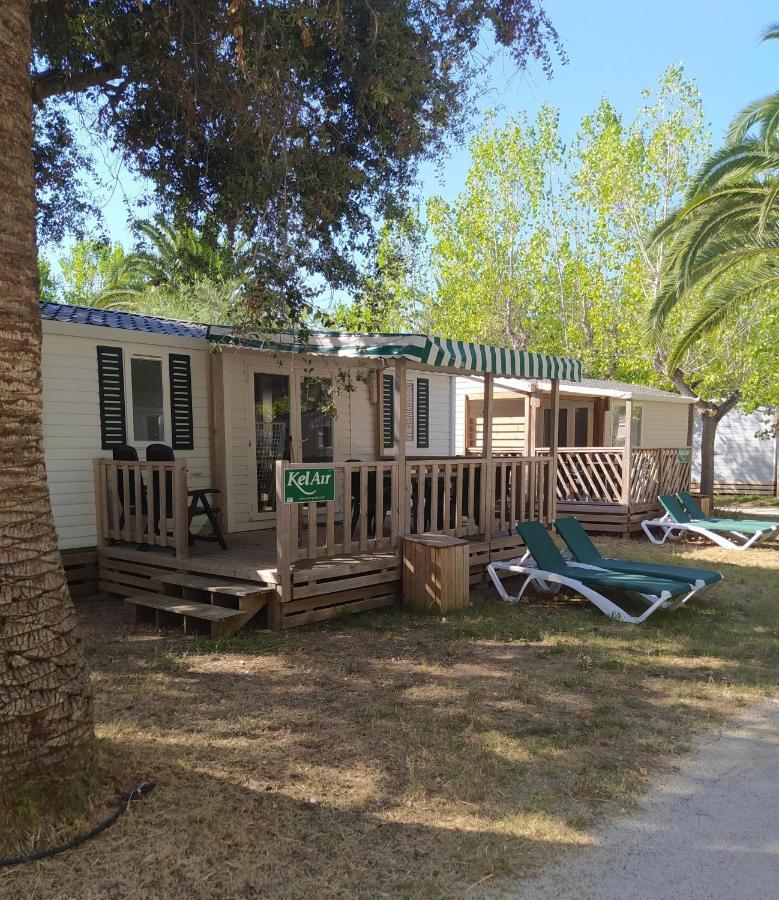 Mobile Homes By Kelair At Playa Montroig Camping Resort Tarragona Eksteriør billede