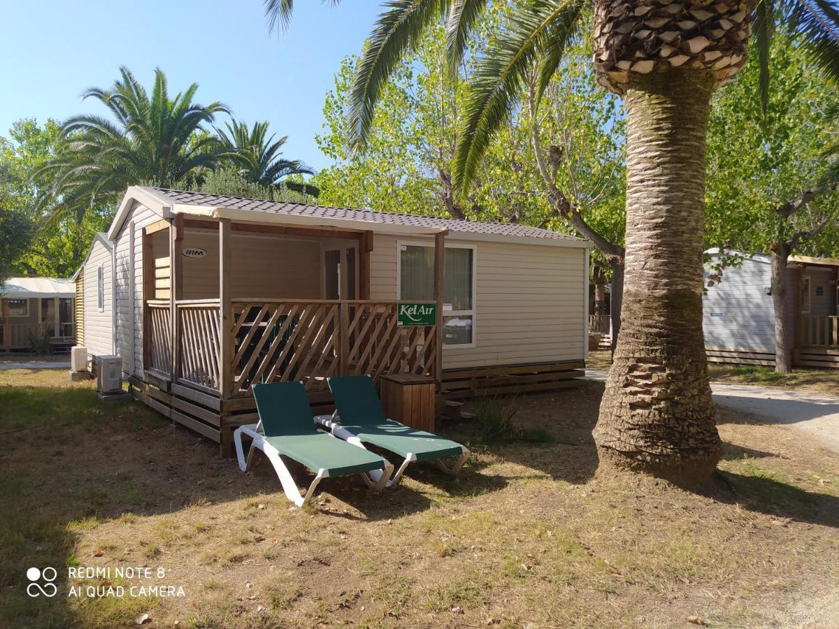 Mobile Homes By Kelair At Playa Montroig Camping Resort Tarragona Eksteriør billede