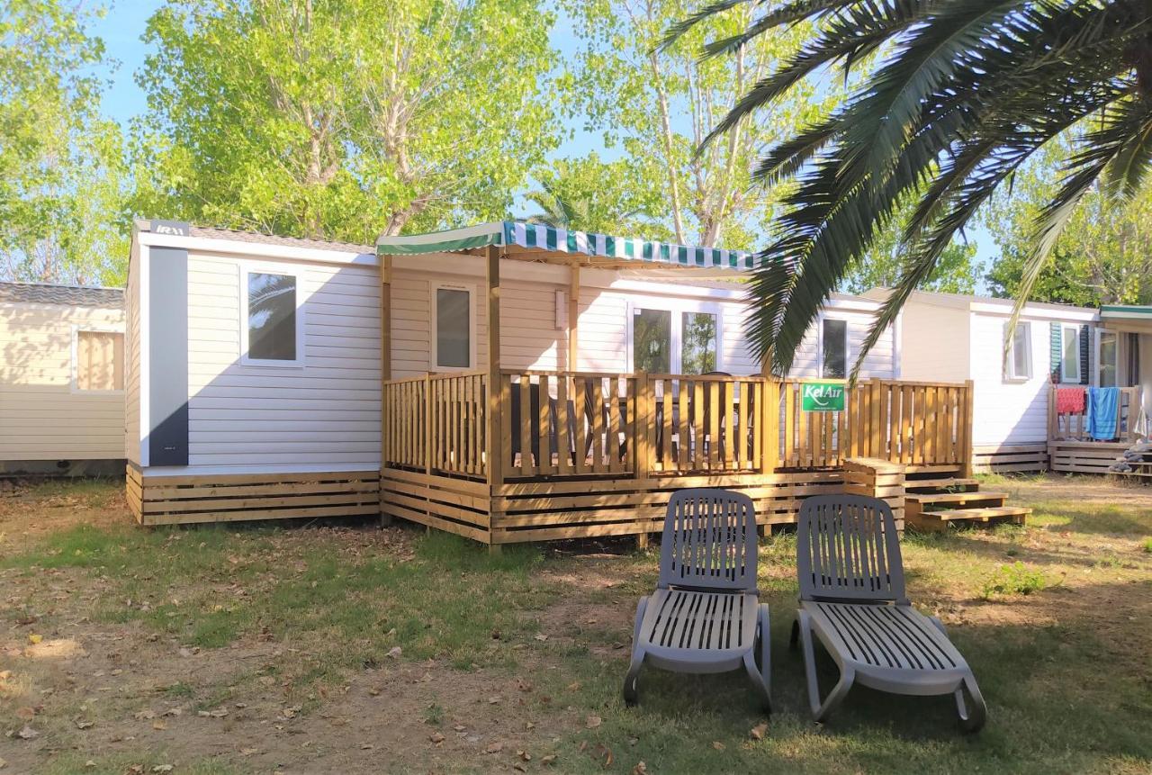 Mobile Homes By Kelair At Playa Montroig Camping Resort Tarragona Eksteriør billede